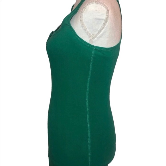 Women’s Derek Heart Teal Tank Top - Picture 4 of 9